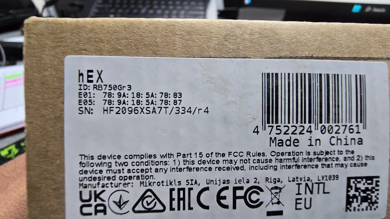 روتر میکروتیک MikroTik RB750Gr3 hEX Router|مودم و تجهیزات شبکه|کرج, احدآباد|دیوار