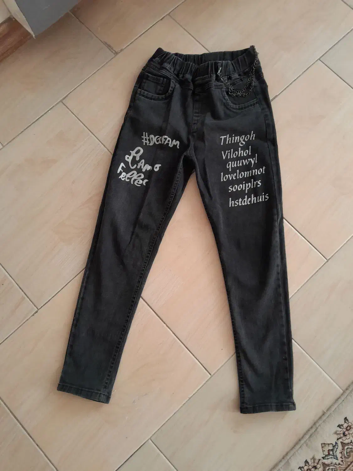 دوعدد شلوار در حد نو|کفش و لباس بچه|شاهینشهر, فدک|دیوار