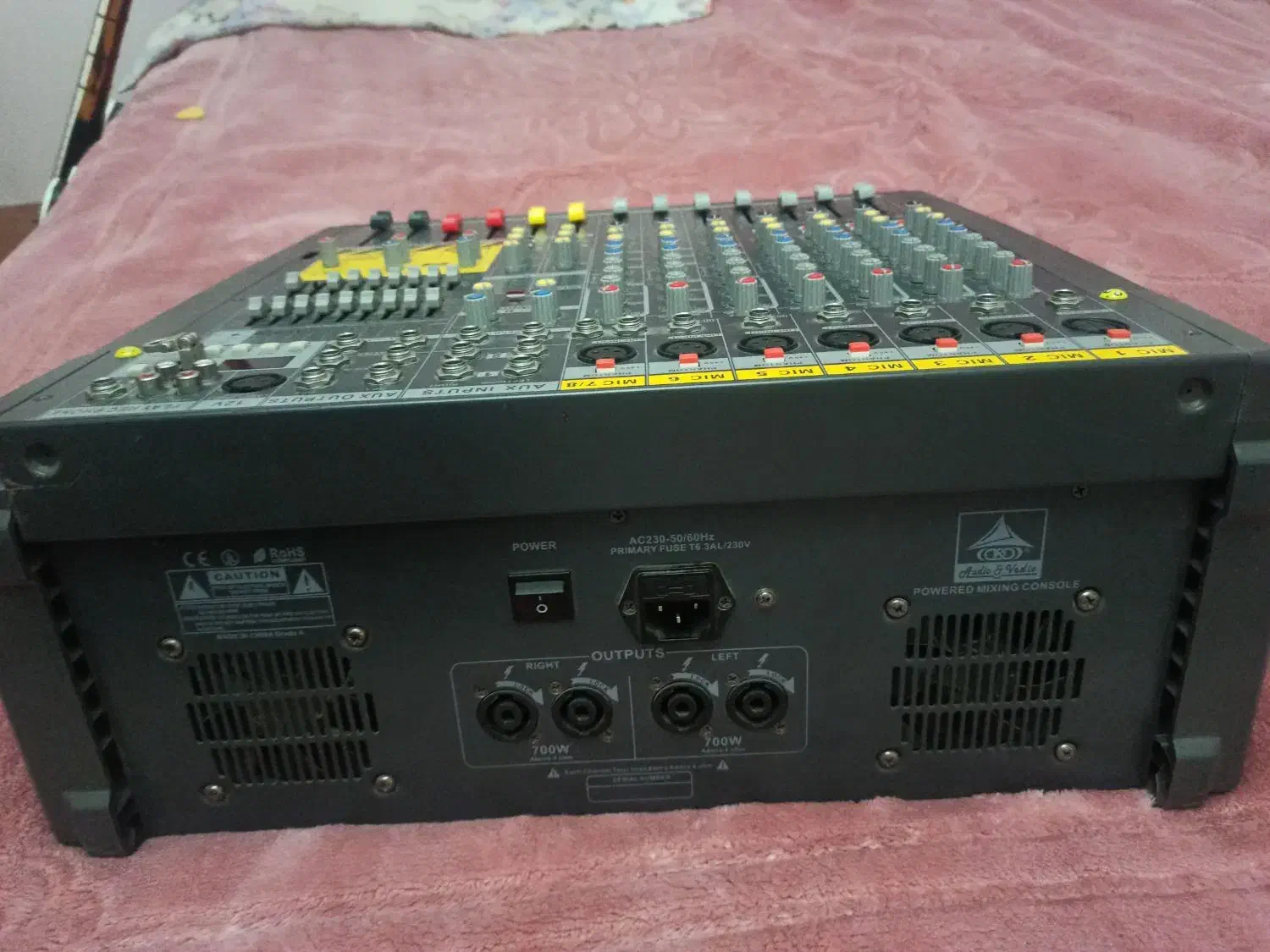 پاور میکسر d&d9000pro|سیستم صوتی خانگی|تبریز, |دیوار