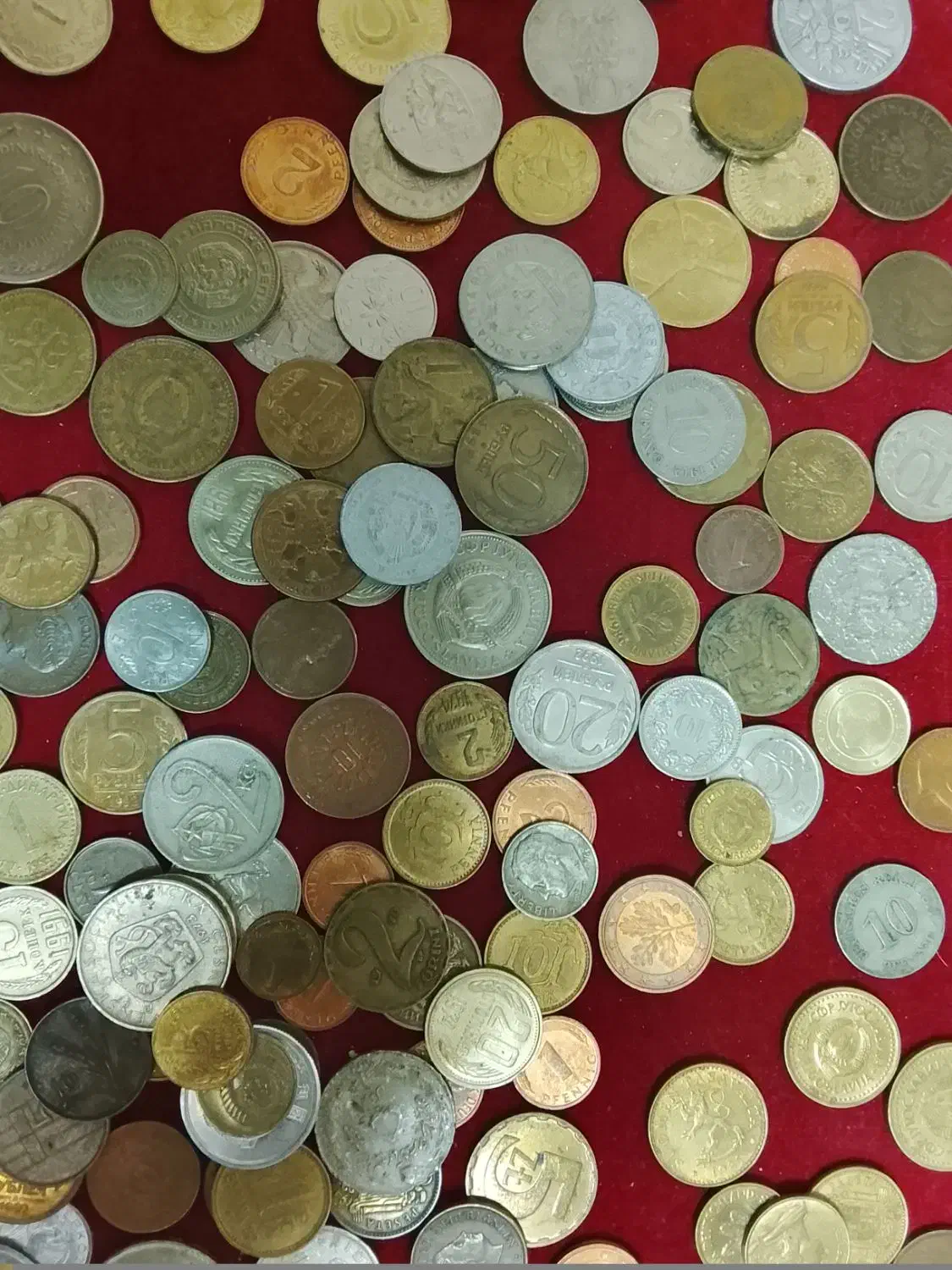 سکه های طرح دار خارجی و سکه های فله ای خارجی|کلکسیون سکه، تمبر، اسکناس|شهرضا, |دیوار