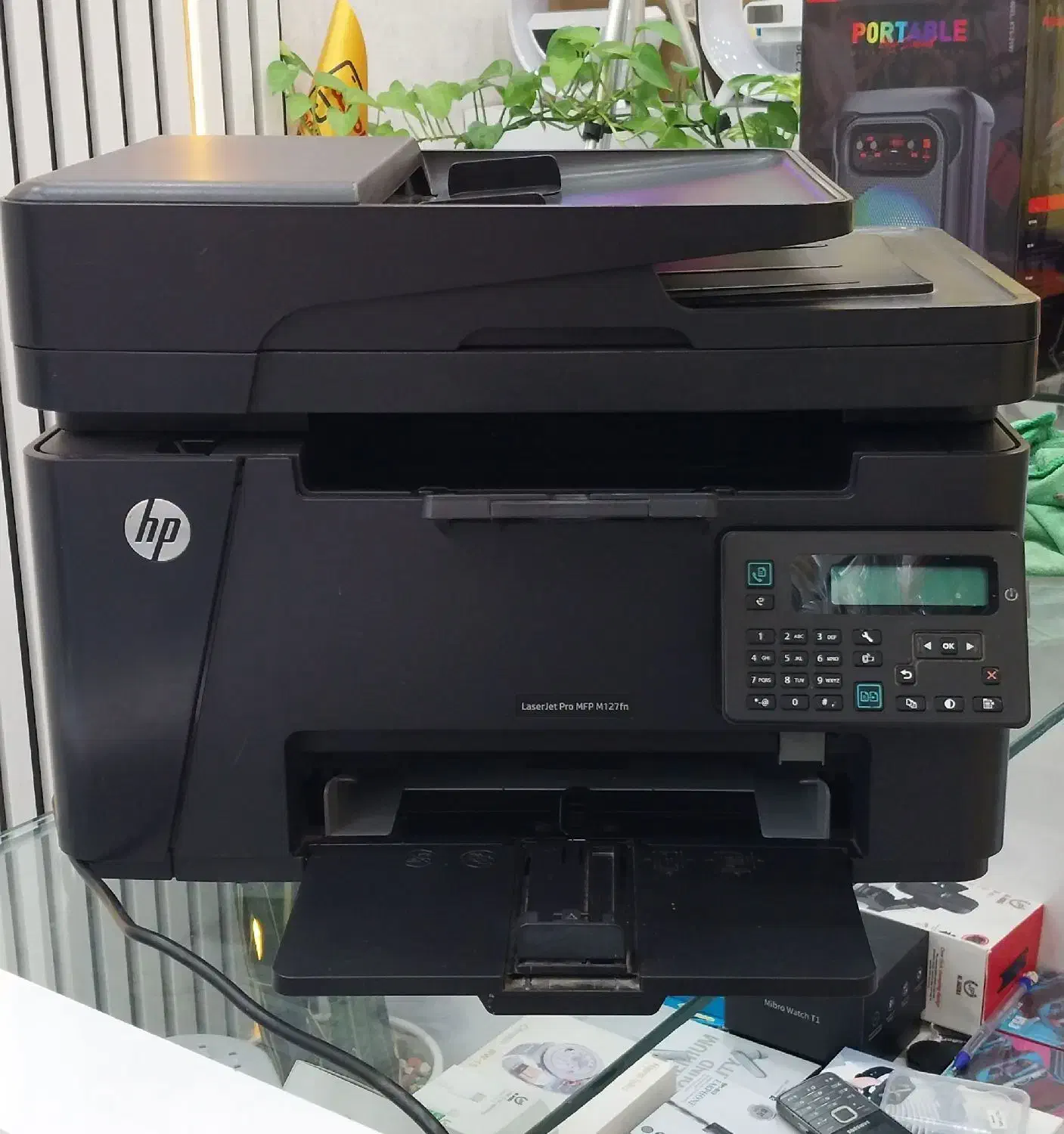 پرینتر چهارکارهHP M127fn|پرینتر، اسکنر، کپی، فکس|جیرفت, |دیوار