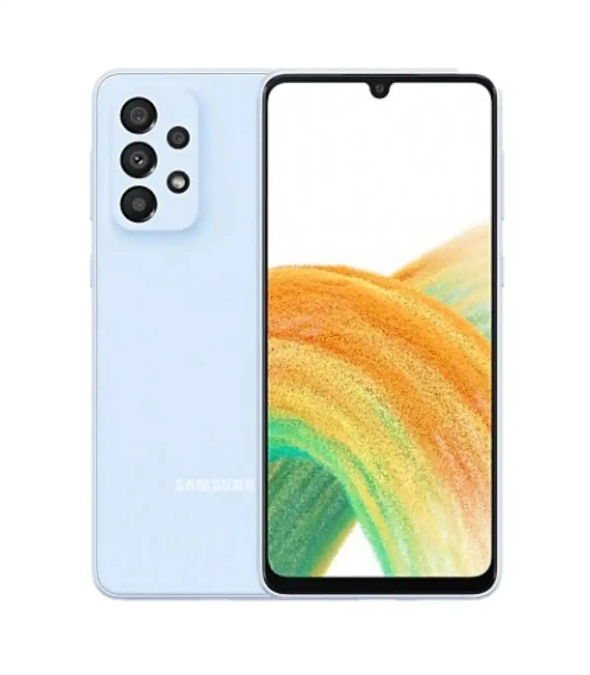 گوشیA33 آبی با کاور قرمز رنگ گم شده|موبایل|سمیرم, |دیوار