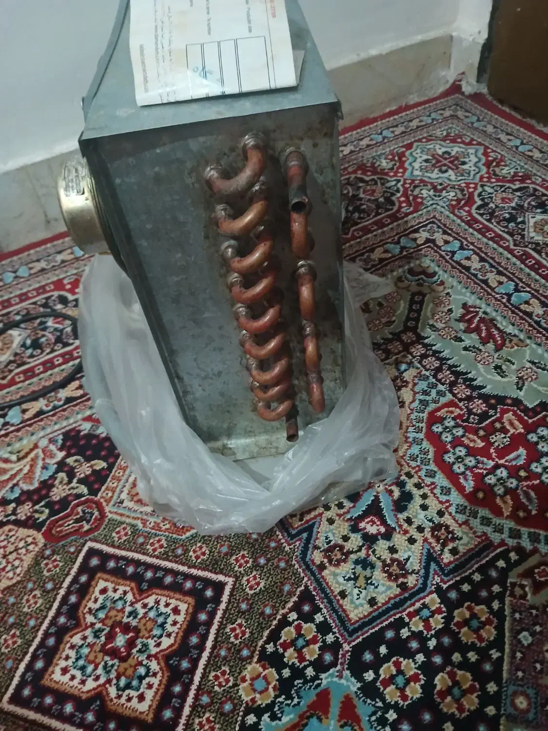 کندانسور مسی|کولر گازی و فنکوئل|قرچک, میرزائی شمالی|دیوار