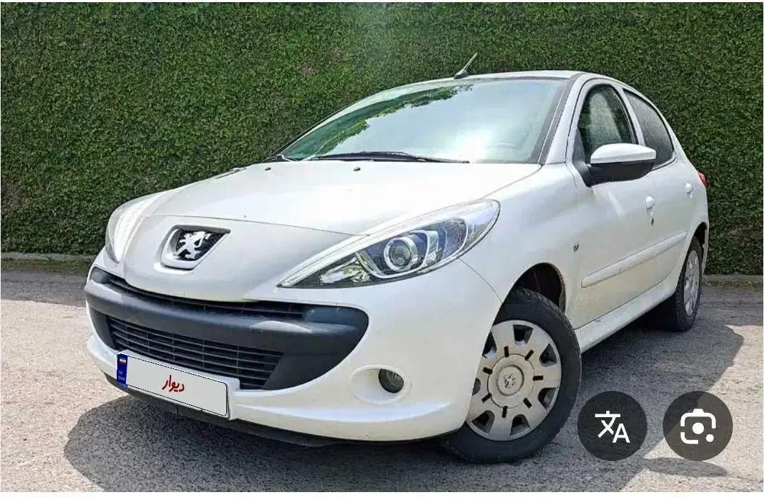 حواله 207 اتوماتیک سقف شیشه ارتقایافته|خودرو سواری و وانت|مهاباد (آذربایجان غربی), |دیوار