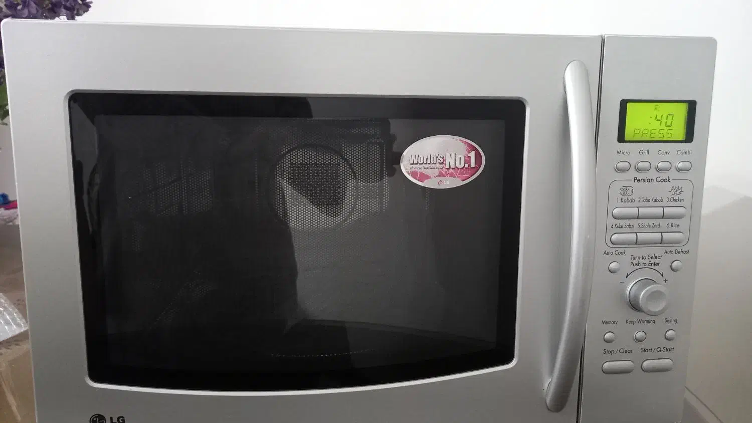 ماکروفر ال جی 42 لیتری کره رنگ سیلو|اجاق گاز و لوازم برقی پختوپز|تهران, تهرانپارس جنوبی|دیوار