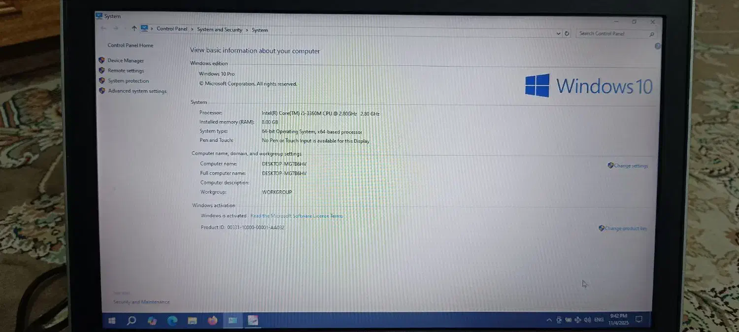 لپتاپ دل تمیز|رایانه همراه|مشهد, خواجه ربیع|دیوار