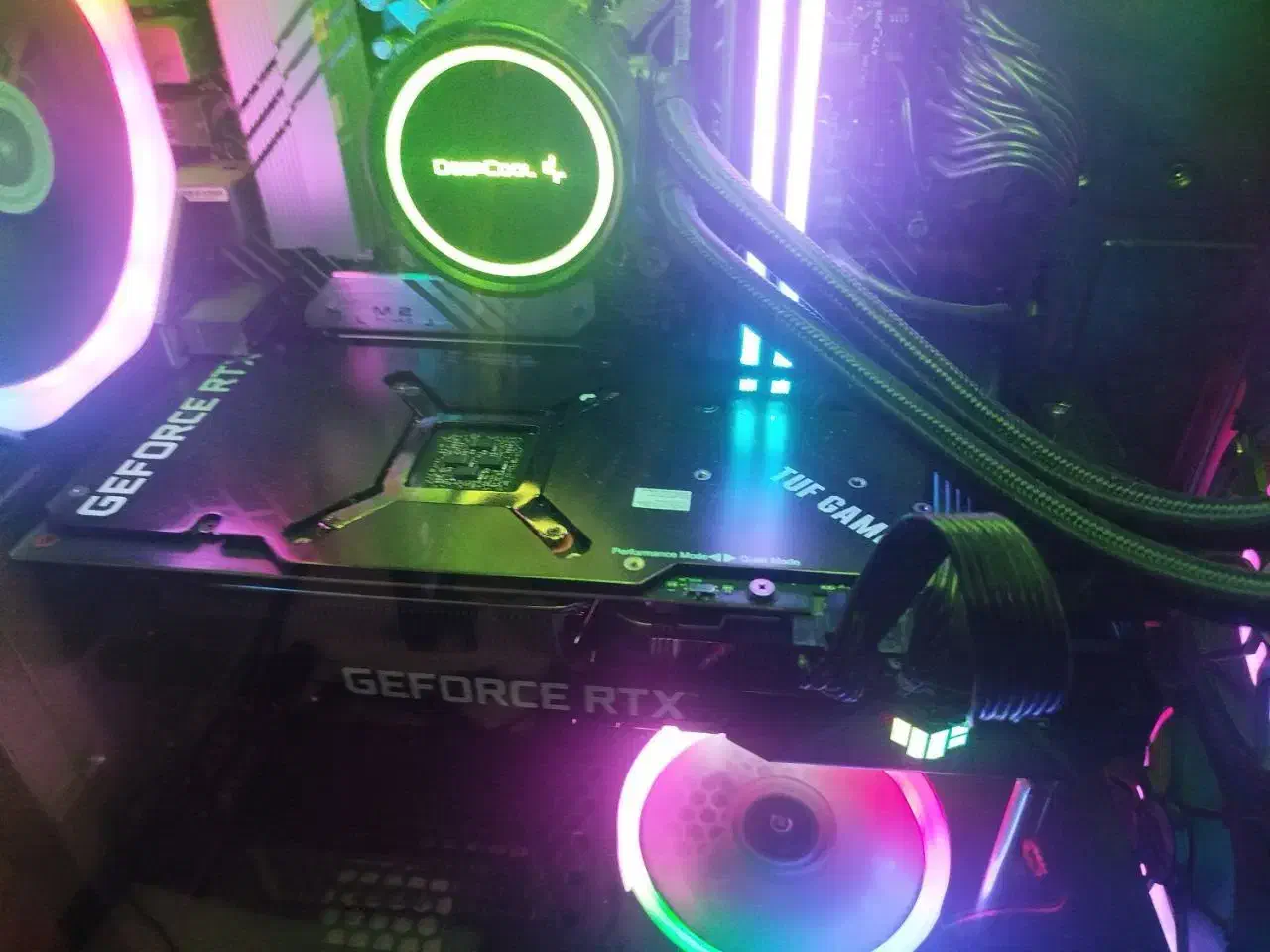 کارت گرافیک حرفه ای ASUS TUF RTX 3070 TI 8G|قطعات و لوازم جانبی رایانه|بندر انزلی, معلم|دیوار