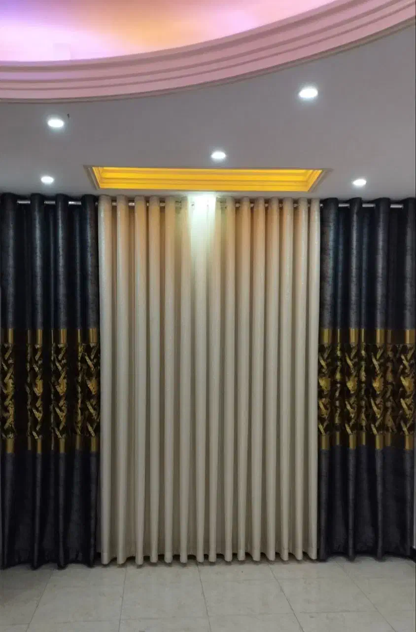 پرده پانچ عکس اول مجموعه های طرف قرارداد ۲۴ماهه|پرده، رانر، رومیزی|اهواز, شریعتی جنوبی|دیوار