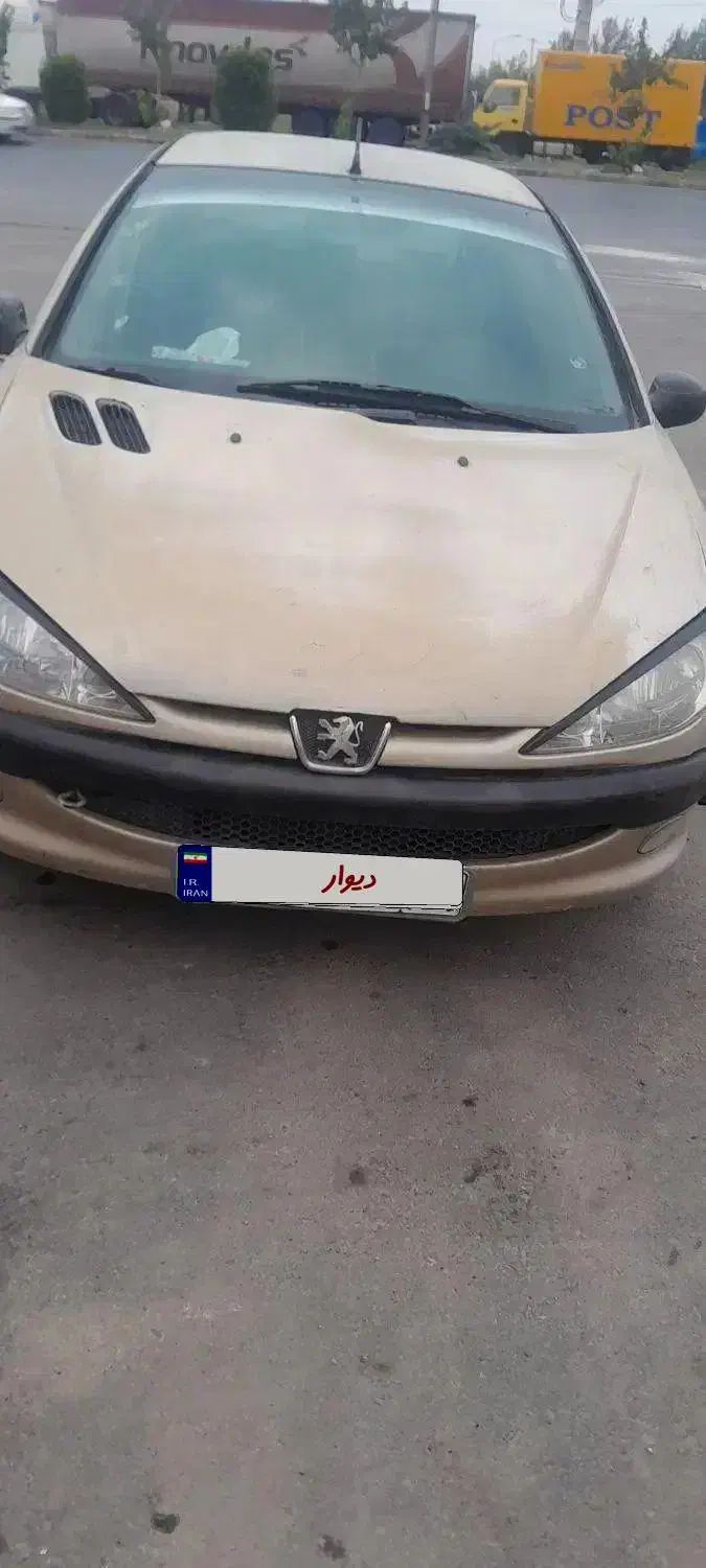 پژو۲۰۶مدل ۸۳رنگبژتیپ ۲|خودرو سواری و وانت|آزادشهر, |دیوار