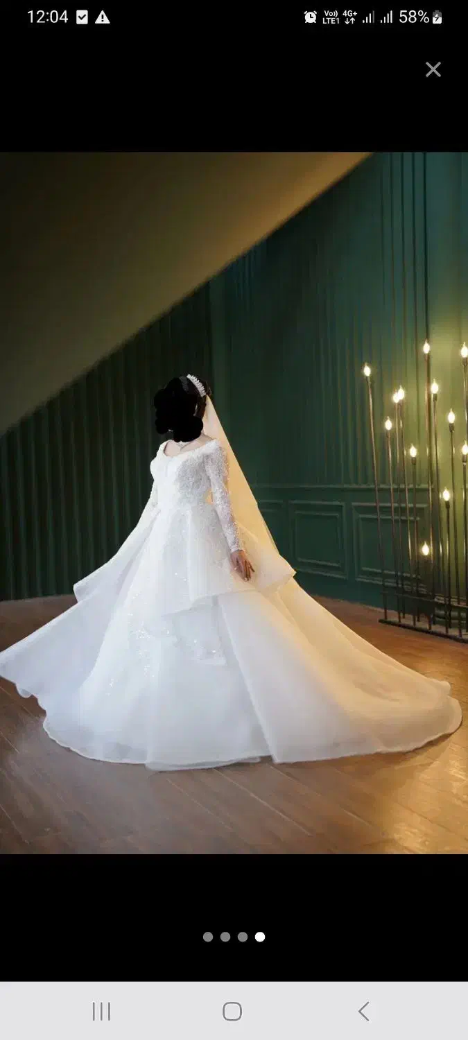 لباس عروس پرنسسی|لباس|اسلام‌شهر, مسکن مهر اسلاشهر (شهرک امام خمینی)|دیوار