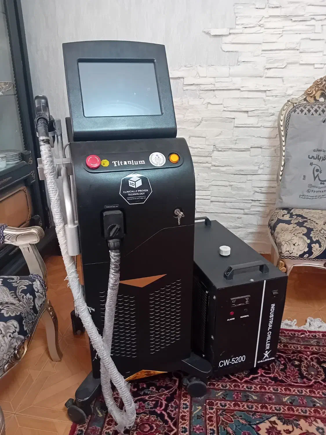 دستگاه لیزر مو تیتانیوم|آرایشگاه و سالنهای زیبایی|تهران, باشگاه نفت|دیوار