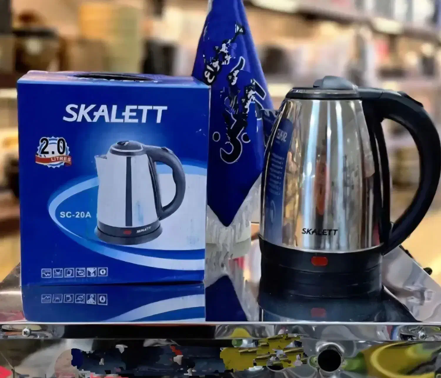 کتری برقی اسکالت چایساز|سماور، چایساز، قهوهساز|پردیس, فاز ۸|دیوار