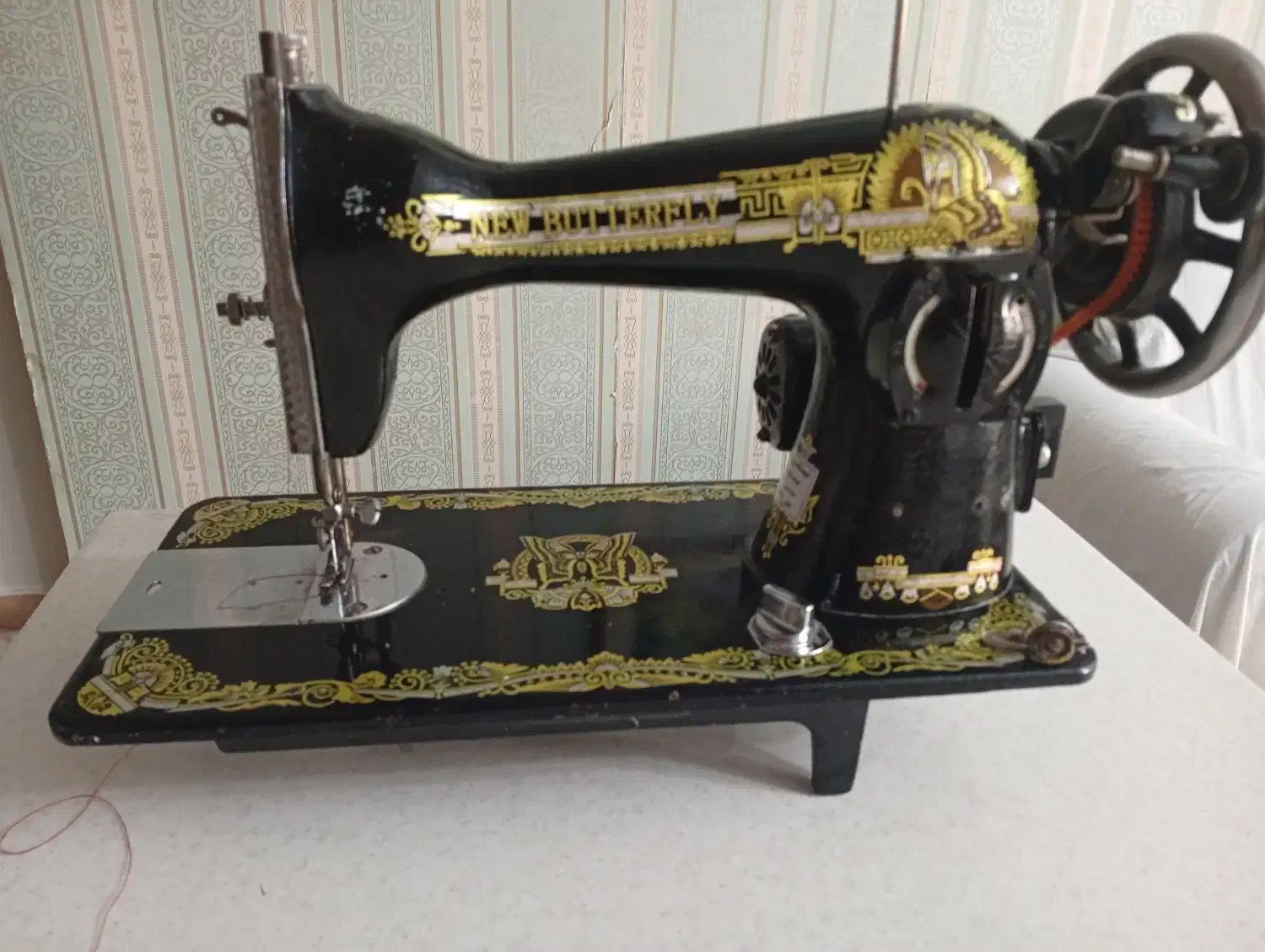 چرخ مشکی با دینام|چرخ خیاطی و ریسندگی|تهران, تهرانسر شمالی|دیوار