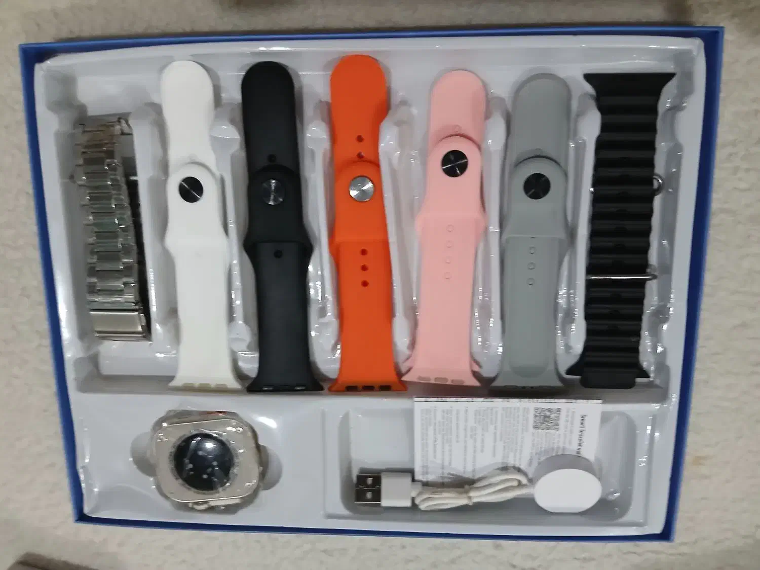 ساعت اپل واچ قلیون شارژی یه قطعه دستگاه تراشکاری|آرایشی، بهداشتی، درمانی|کارون, |دیوار