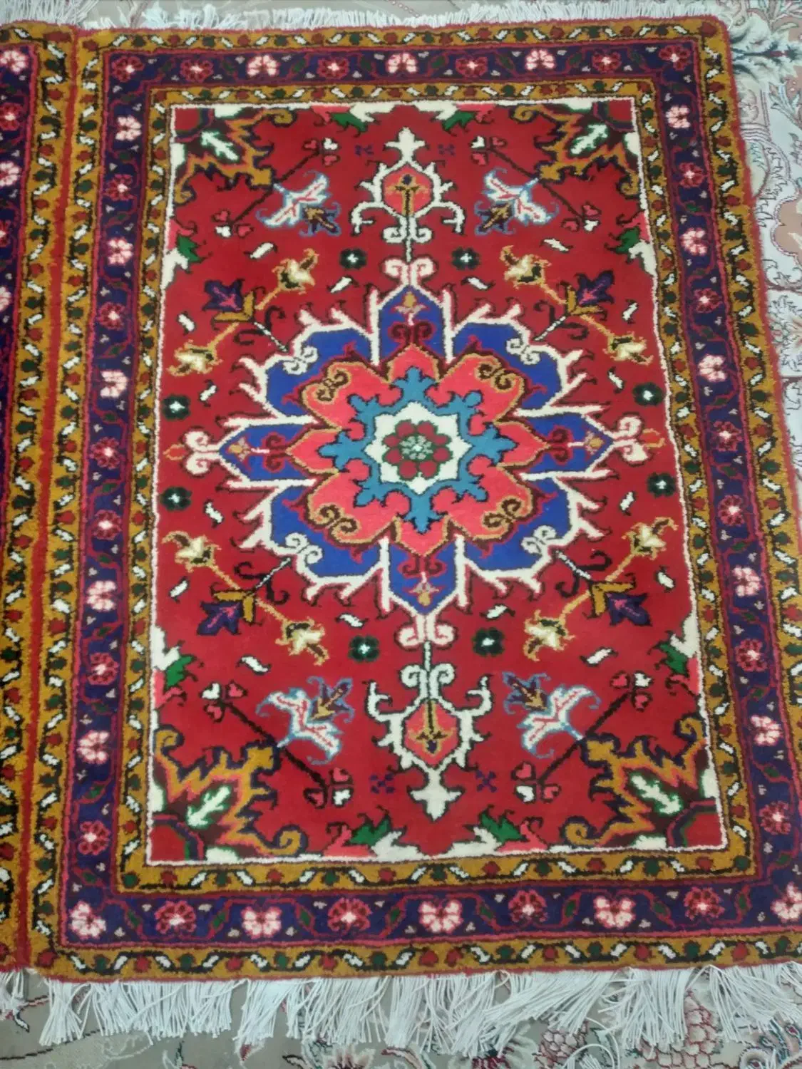 فرش زرنیم|فرش|تبریز, |دیوار