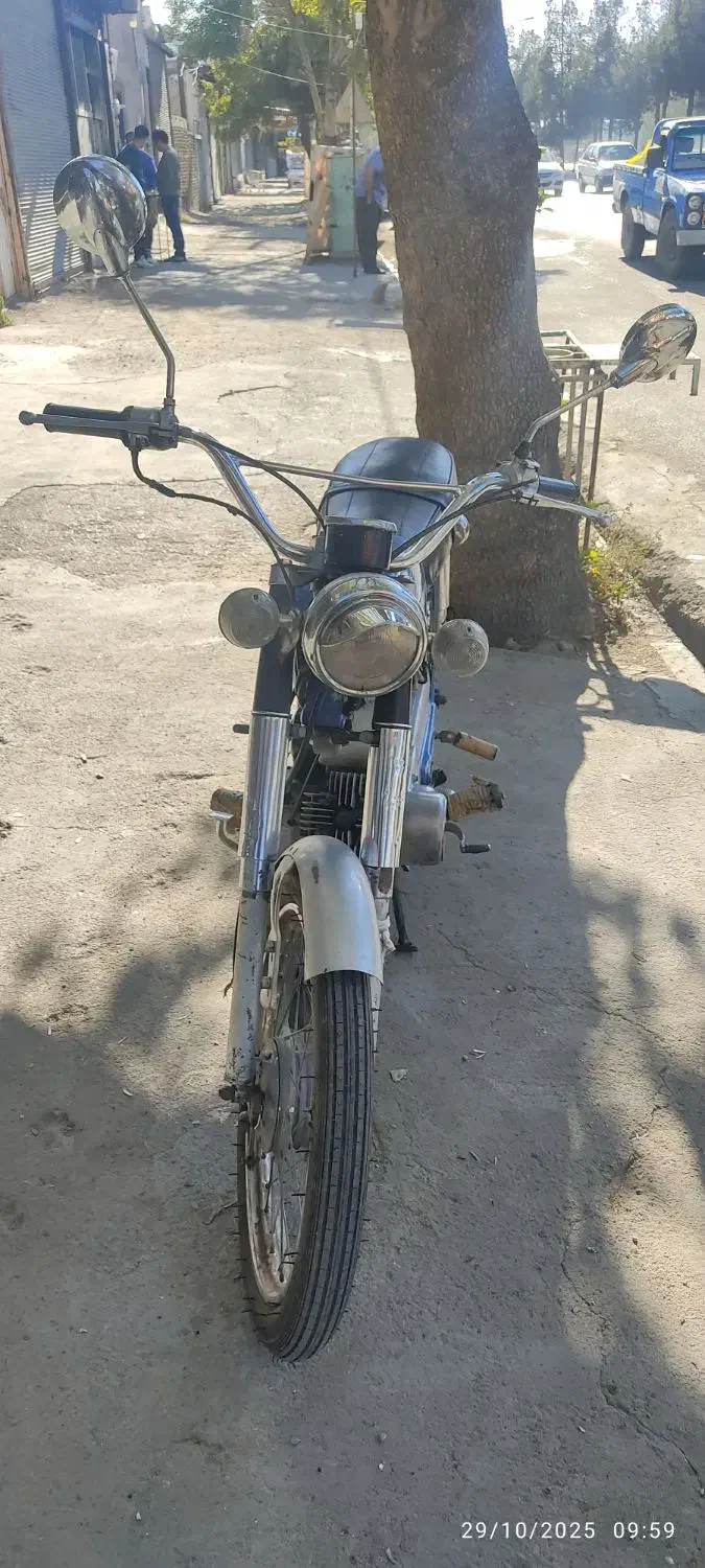 یاماها ۱۰۰ بی رنگ مدارک کامل|موتورسیکلت|بناب, |دیوار