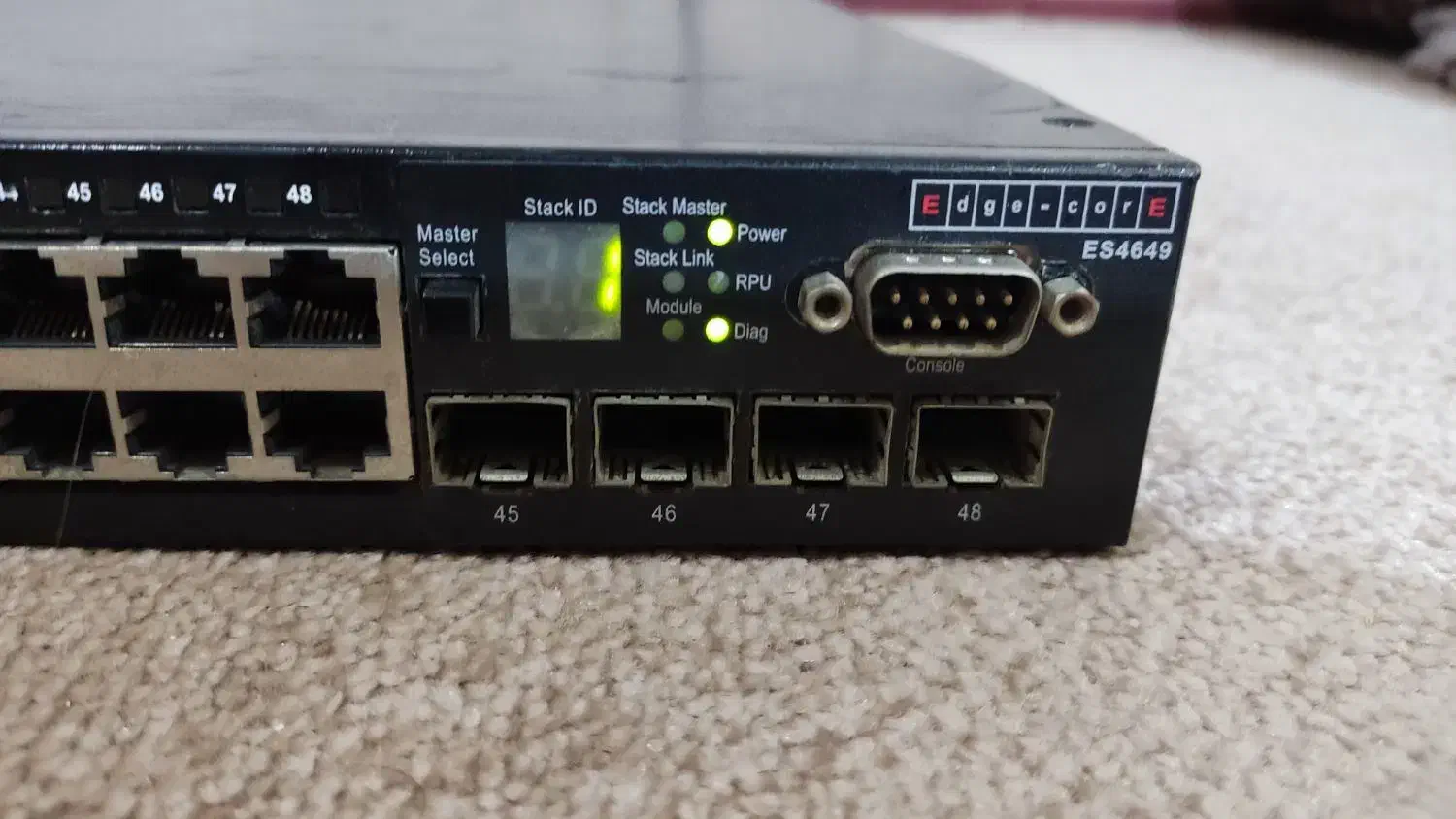 سویچ شبکه اترنت Edgecore 48 port مدل ES4649|مودم و تجهیزات شبکه|بوشهر, |دیوار