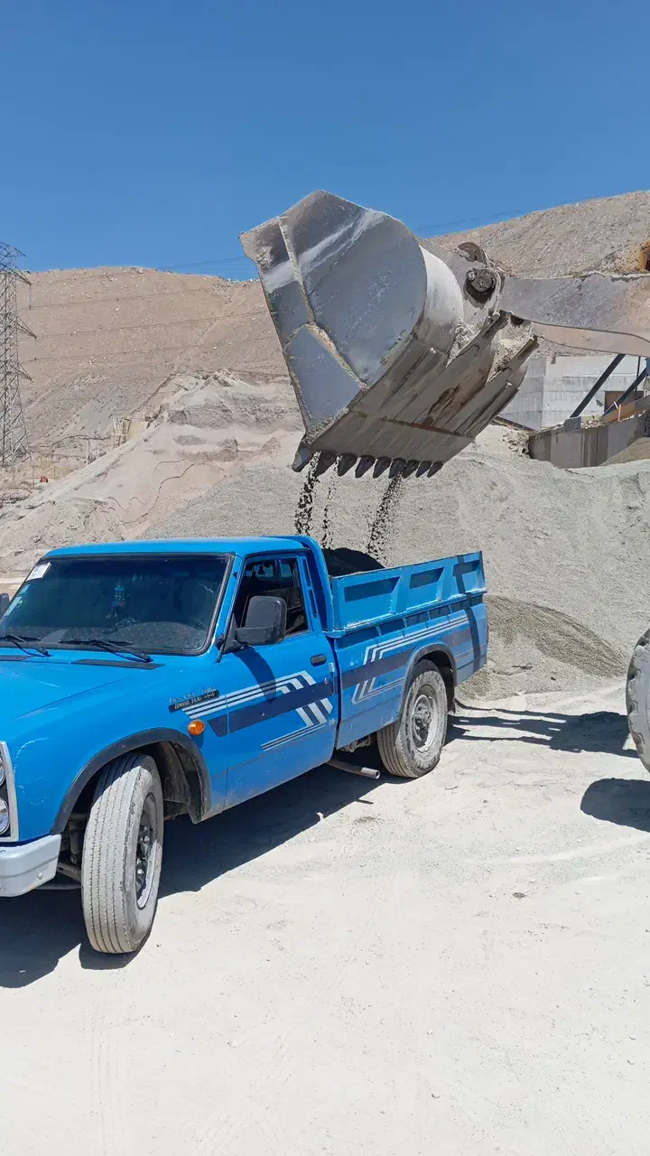 مصالح و نخاله نیسان کامیون خاکبرداری|خدمات حمل و نقل|جاجرود, |دیوار