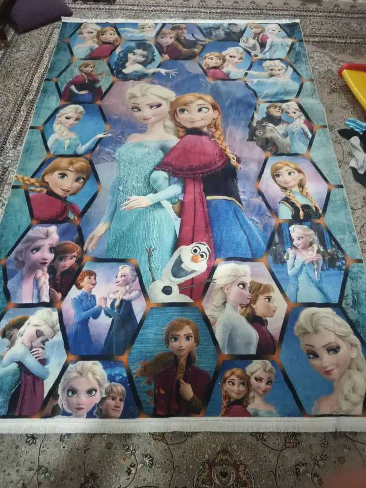 فرش اتاق کودک دخترانه|فرش|اهواز, شهرک دانشگاه|دیوار