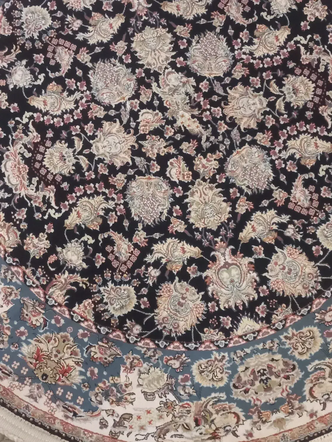 فرش گرد|فرش|تهران, قصر فیروزه ۲|دیوار