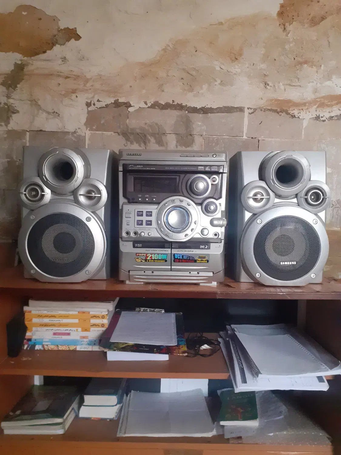 رادیوضبط دواست وسی دی خور سامسونگ|سیستم صوتی خانگی|خرمآباد, |دیوار