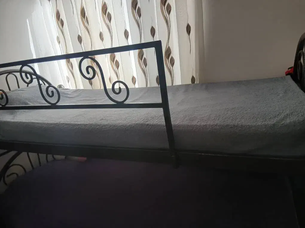 فروش فوری تخت دوطبقه فلزی|تخت و سرویس خواب|گلبهار, شهر جدید گلبهار|دیوار