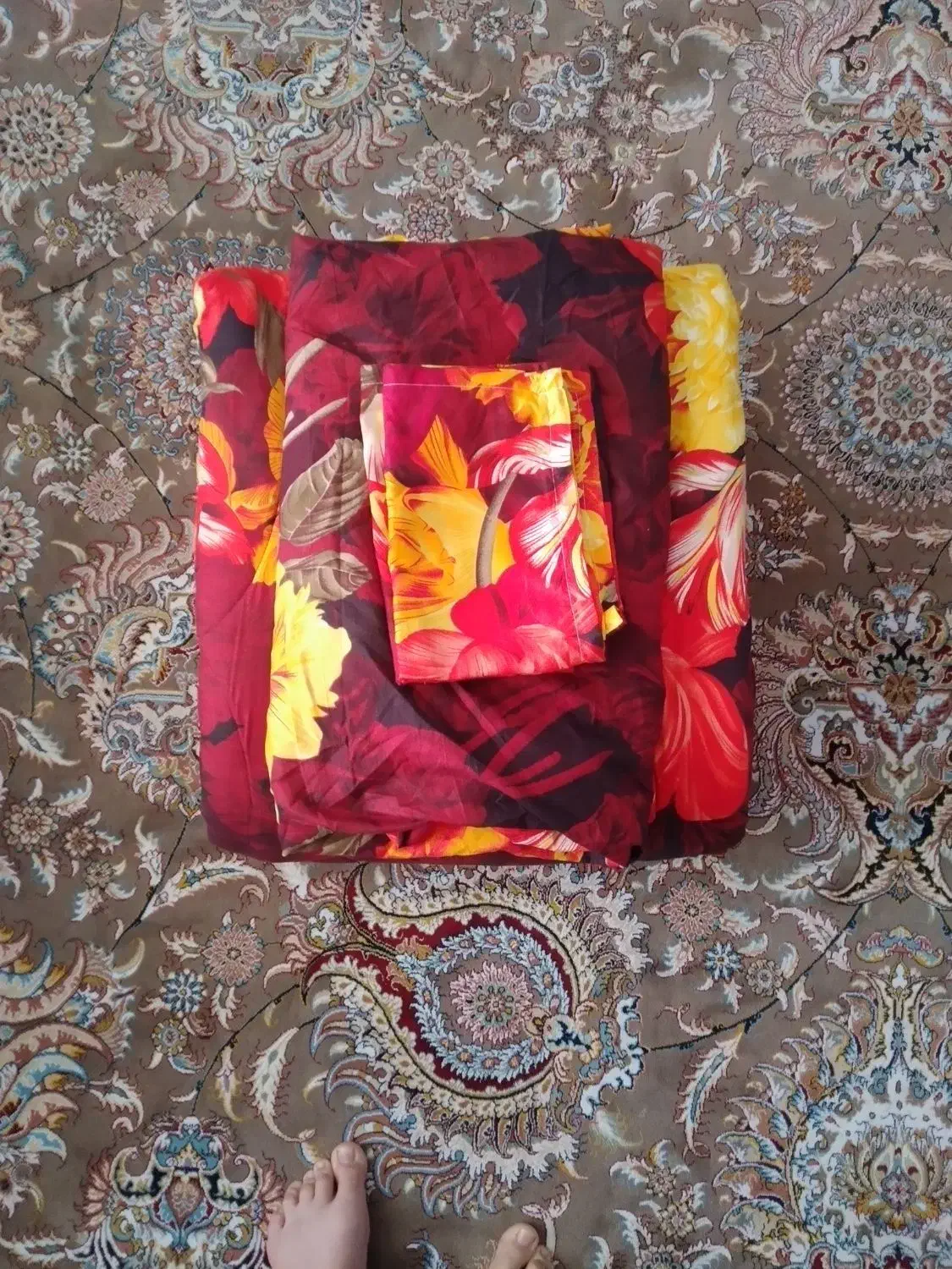 سلام روتختی شامل لحاف،روبالشتی،کاور تشک، فروشی|سرویس روتختی|قم, پردیسان|دیوار