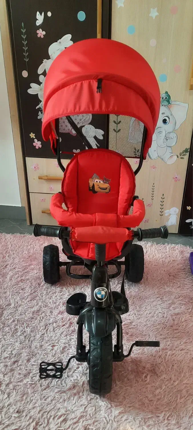 سه چرخه نوصندلی گردان(رو به مادر) برای سیسمونی بود|دوچرخه، اسکیت، اسکوتر|رشت, کوی عرفان|دیوار