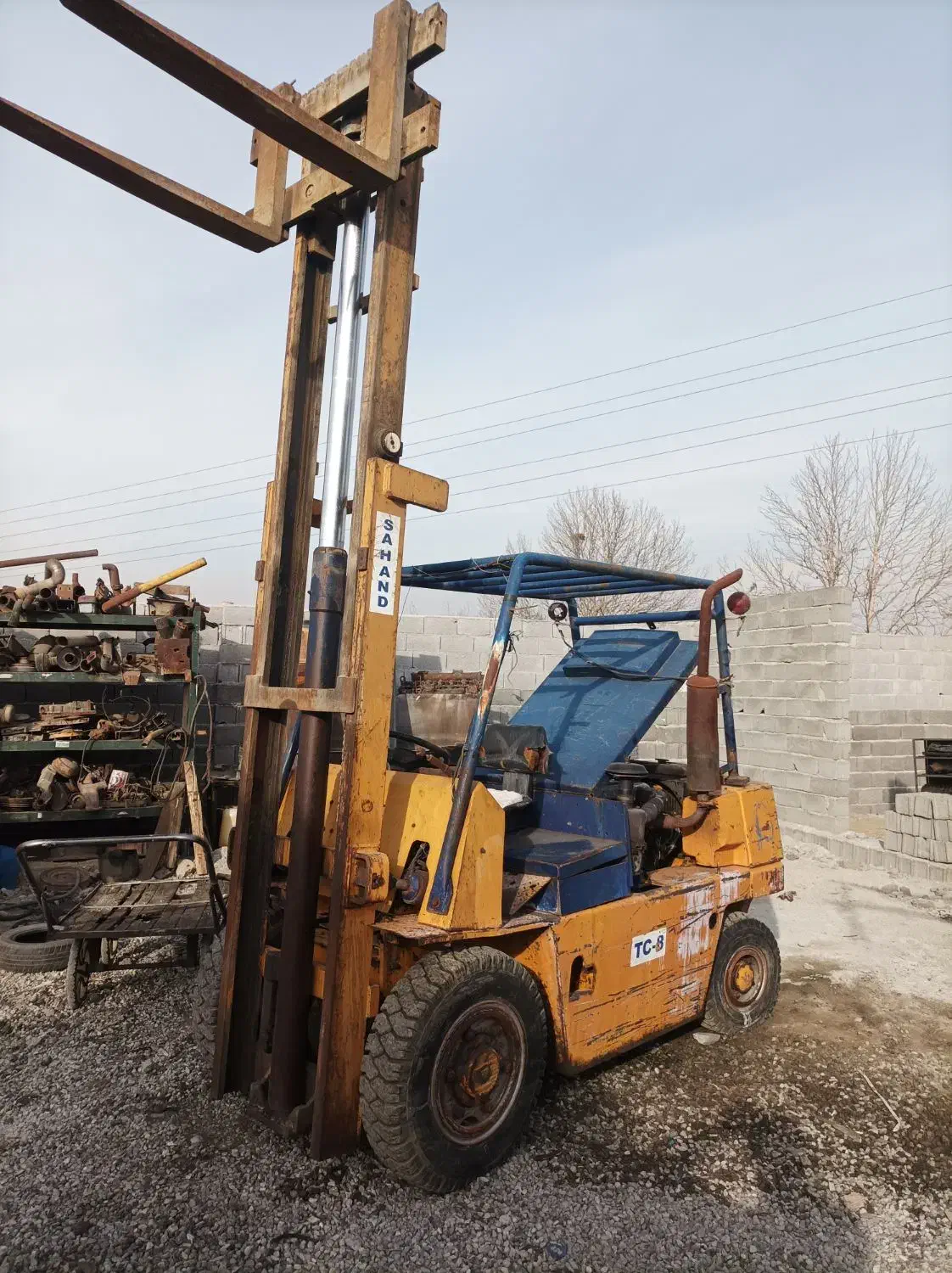 لیفتراک ۴تن سهند اینگلیسی|ماشین‌آلات صنعتی|چهاردانگه (تهران), |دیوار