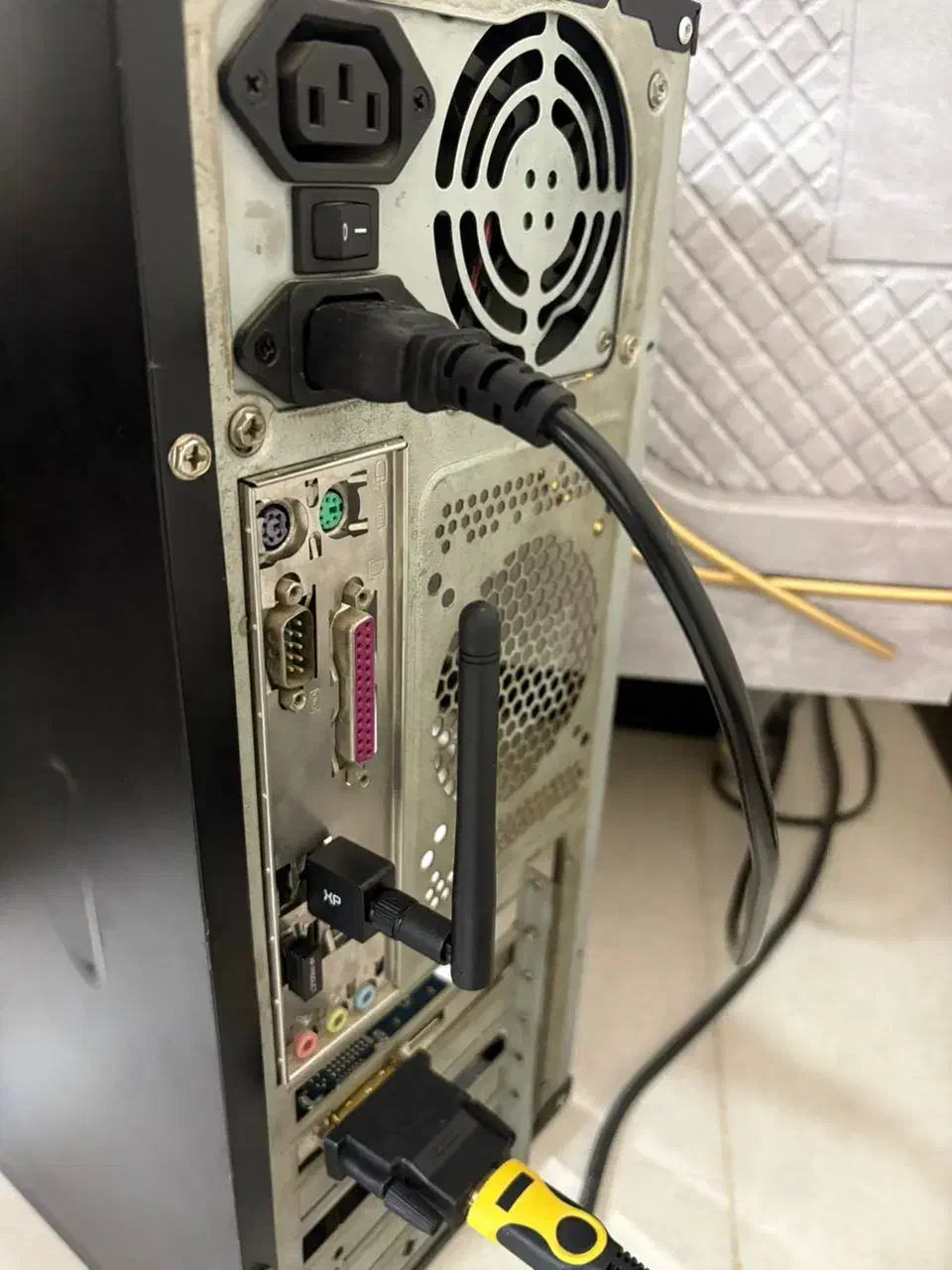 کیس کامپیوتر به همراه کیبورد و موس بی سیم|رایانه رومیزی|اصفهان, باغ فردوس|دیوار