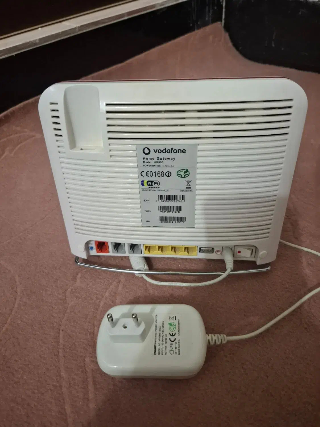 مودم فودوفون اسپانیایی اصل|مودم و تجهیزات شبکه|آبدانان, |دیوار