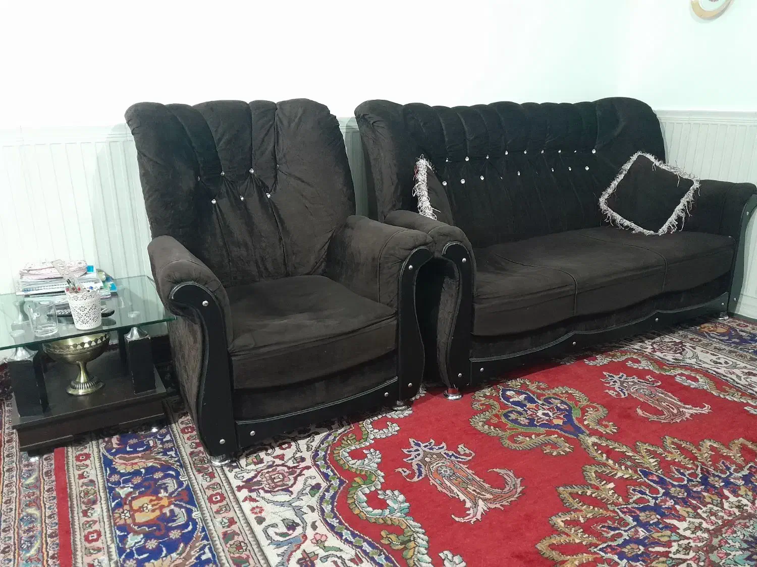 مبل ۷نفره|مبلمان خانگی و میز عسلی|مراغه, |دیوار