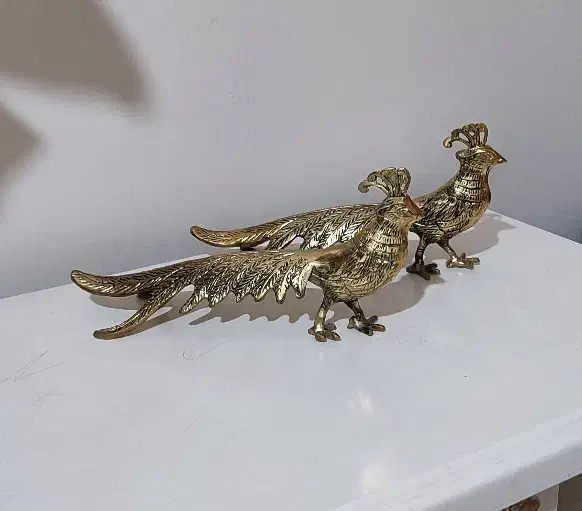 طاووس برنزی|مجسمه، تندیس، ماکت|قم, عمار یاسر|دیوار