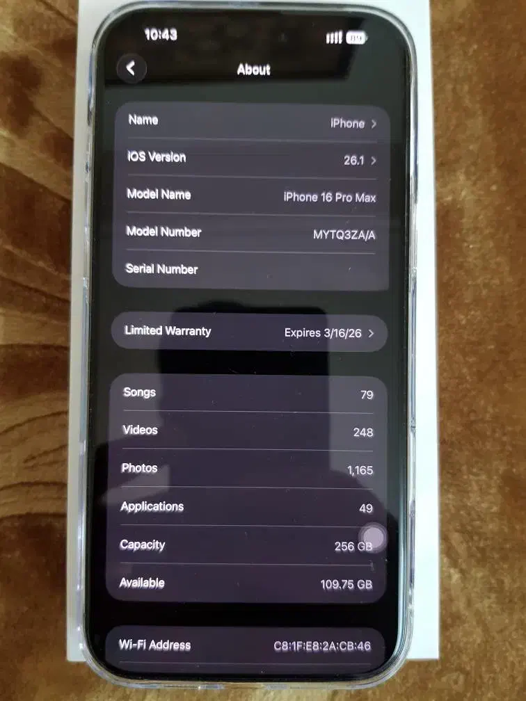 آیفون ۱۶ پرو‌مکس در حد آکبند|موبایل|گلپایگان, |دیوار