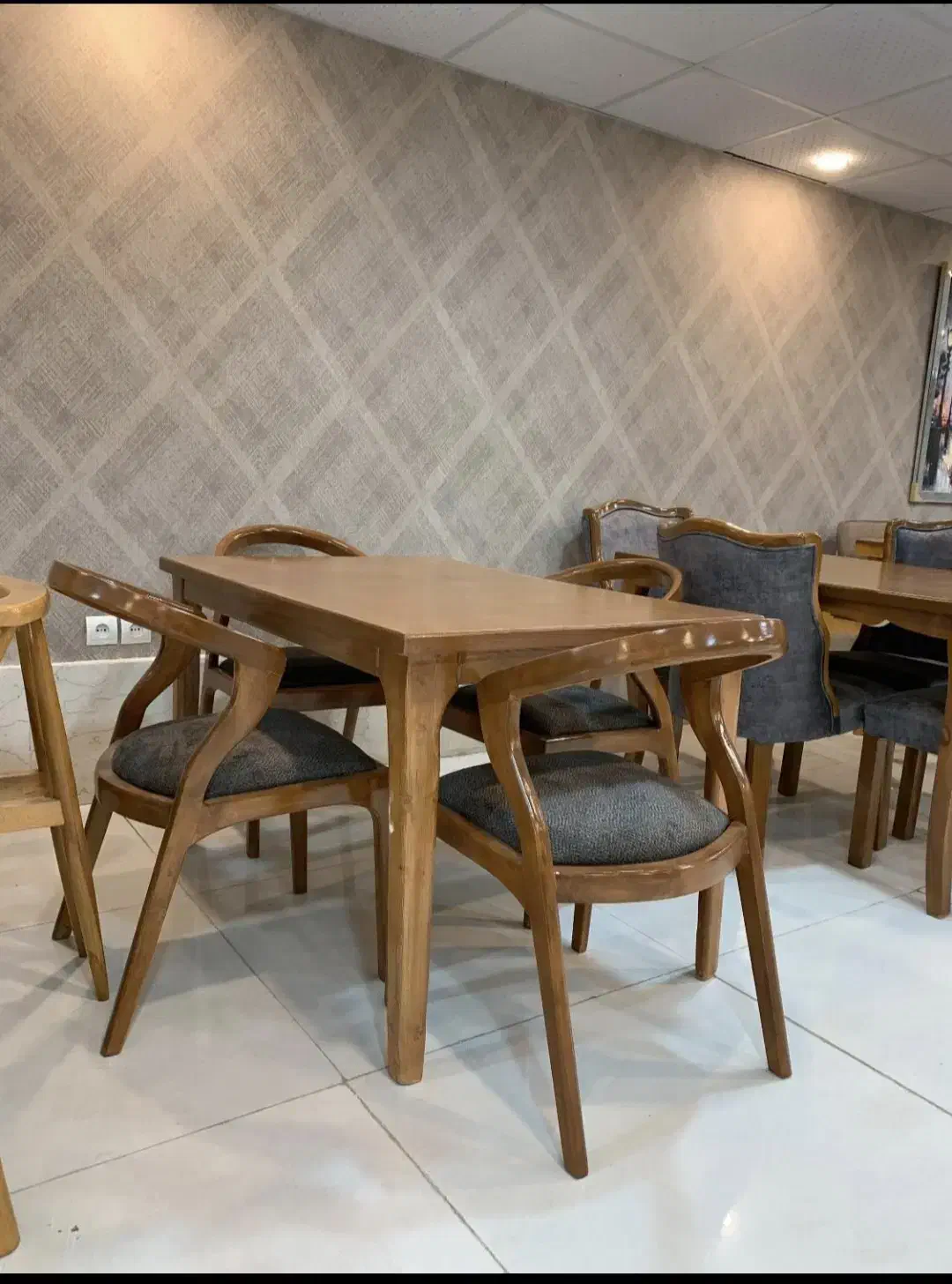 نهارخوری چهار نفره مدل هلنا|میز و صندلی غذاخوری|کرمانشاه, |دیوار