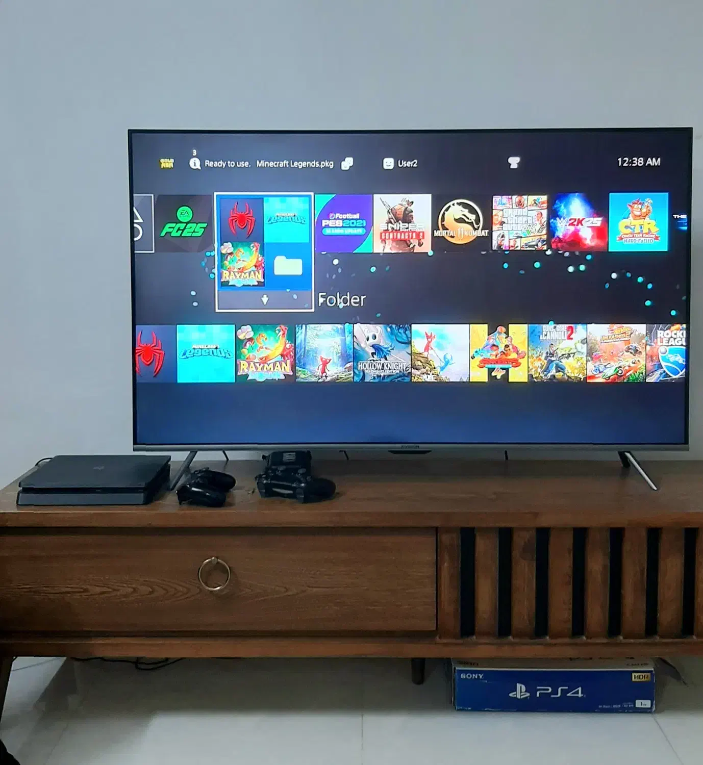 Ps4 اسلیم کپیخور دو دسته|کنسول، بازی ویدئویی و آنلاین|بجنورد, |دیوار