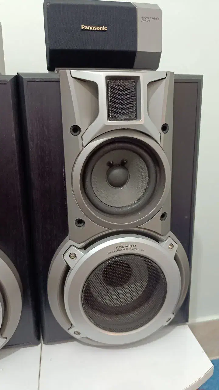 ست ناب و بکر و کلکسیونی پاناسونیک اصل ژاپن|سیستم صوتی خانگی|شاهینشهر, عطار|دیوار