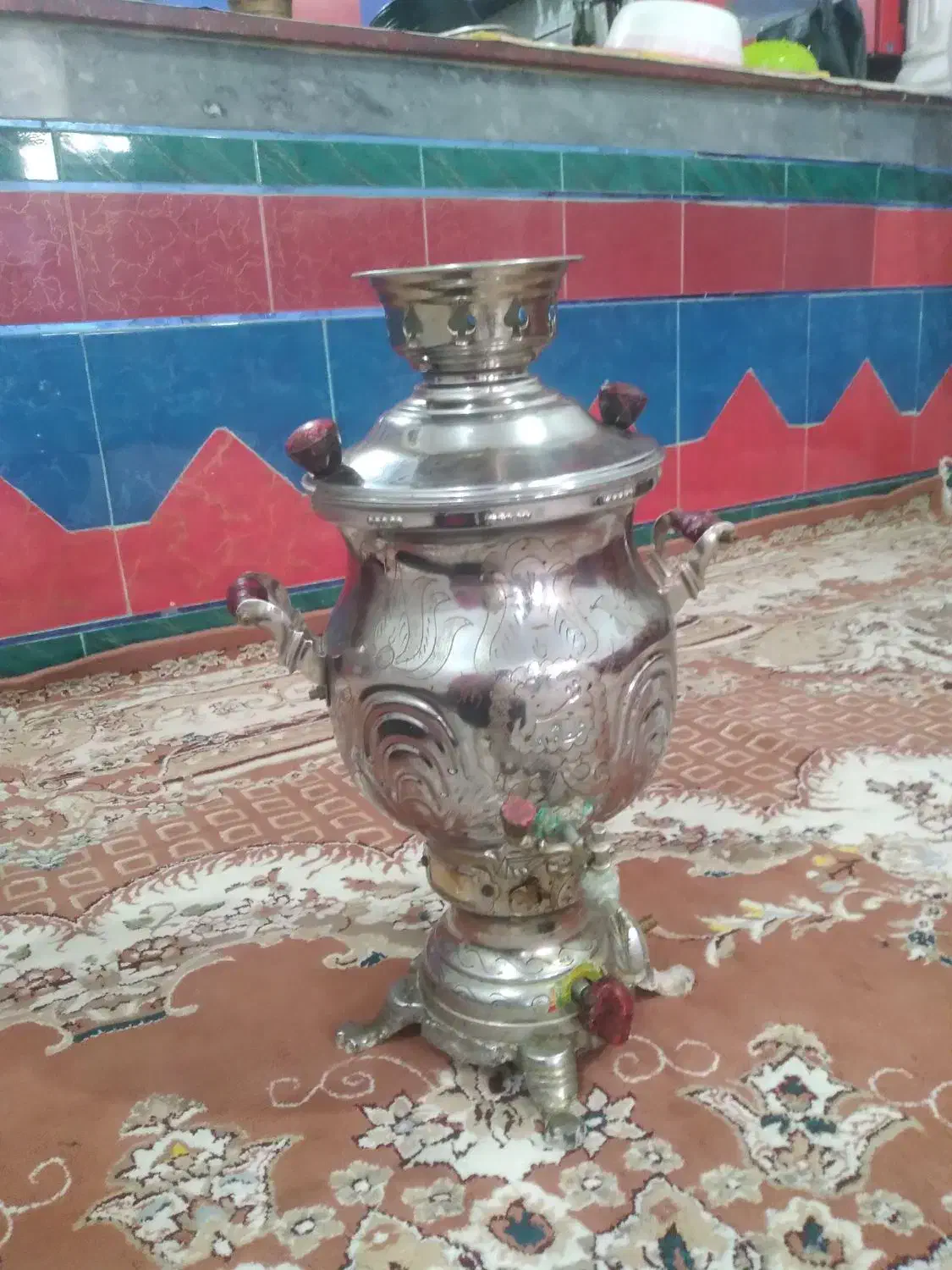 فروش سماور نفیس|سماور، چای‌ساز، قهوه‌ساز|پارس‌آباد, |دیوار