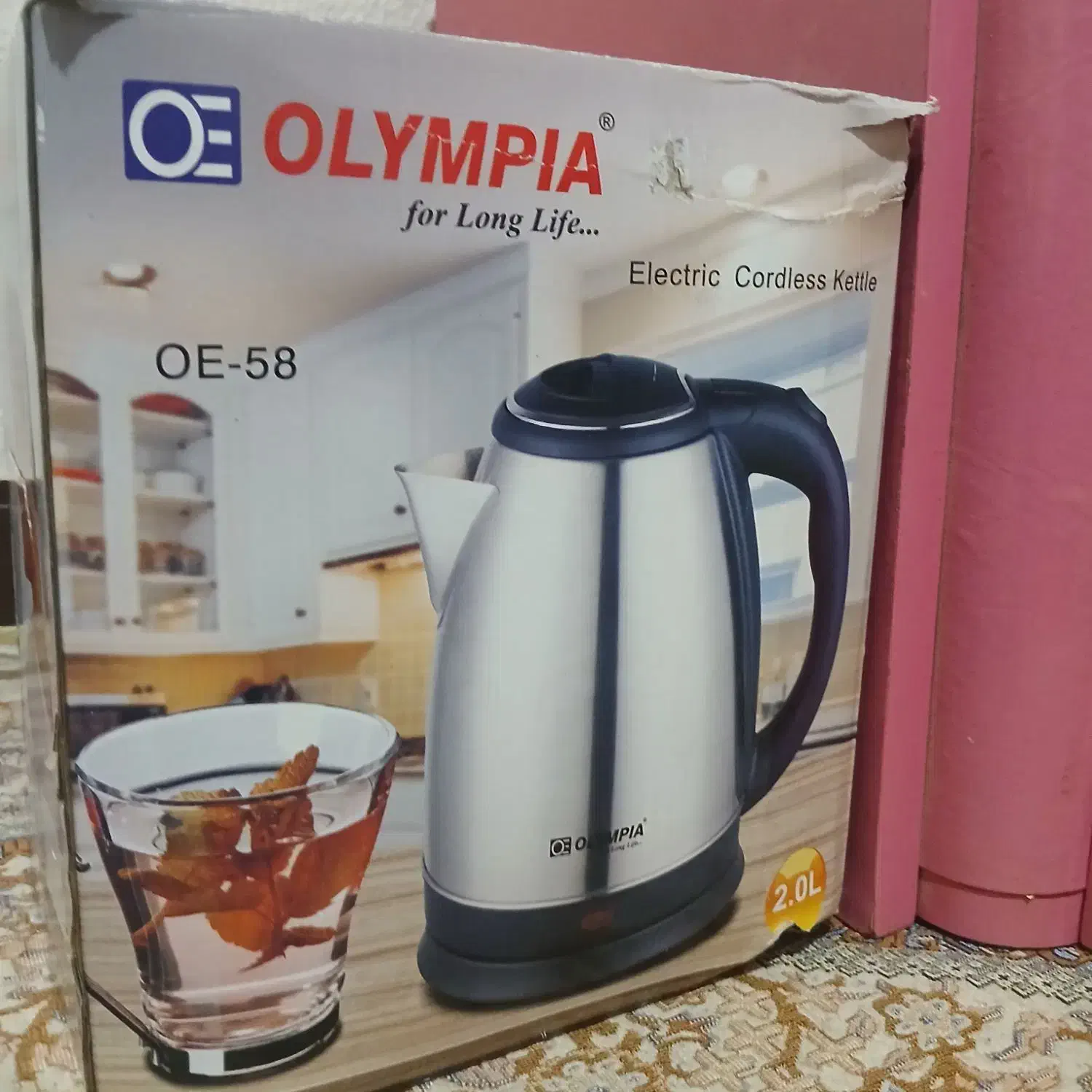 کتری برقی چایی ساز نو|سماور، چای‌ساز، قهوه‌ساز|شاهین‌شهر, گزبرخوار|دیوار