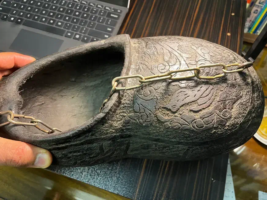 کشکول ساعت ناندان مسی آواژور|کلکسیون اشیاء عتیقه|تهران, قیطریه|دیوار