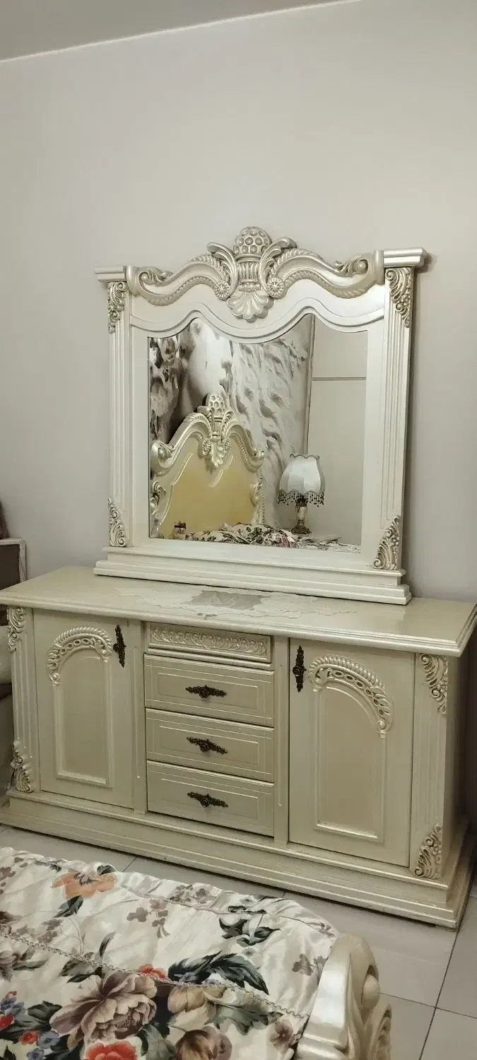 سرویس تختخواب دونفره|تخت و سرویس خواب|ری, هاشمآباد|دیوار