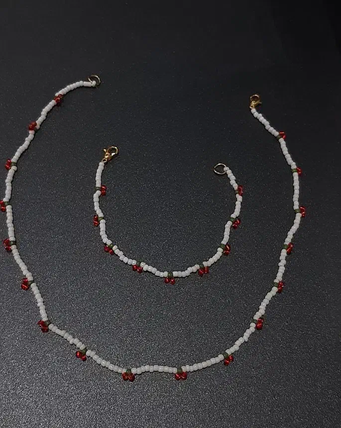 گردنبند و دستبند گیلاس|بدلیجات|سنندج, |دیوار