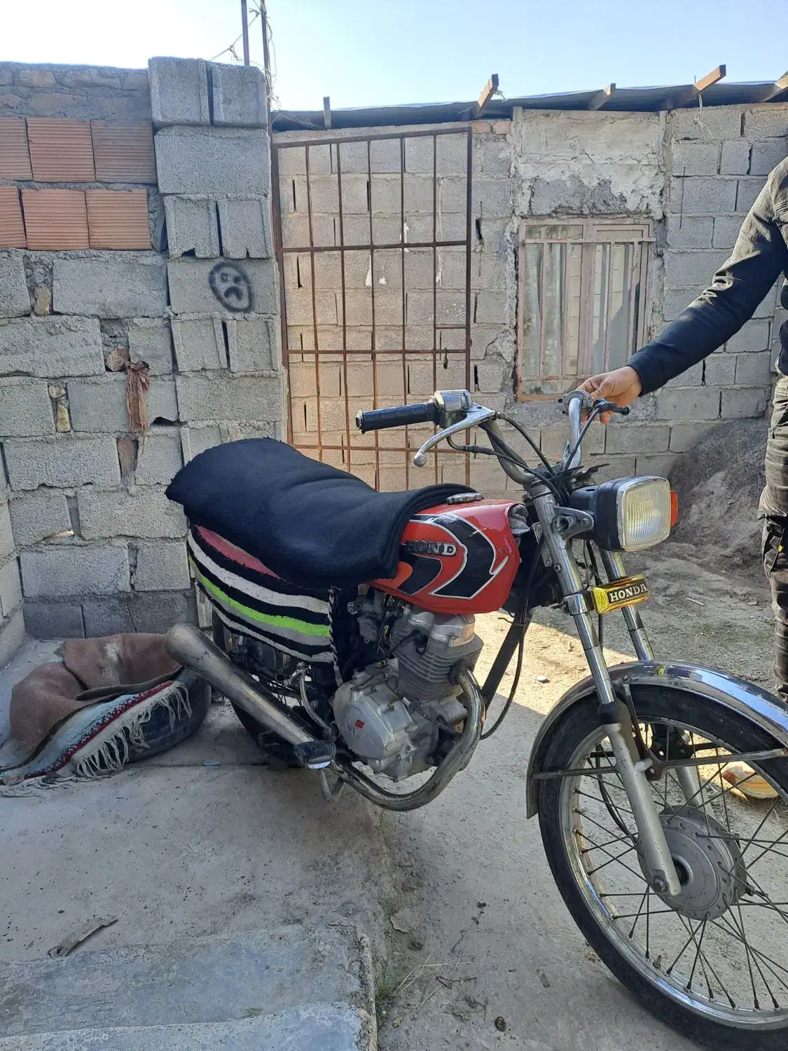موتور ۱۲۵ مزایده|موتورسیکلت|بندر ترکمن, |دیوار
