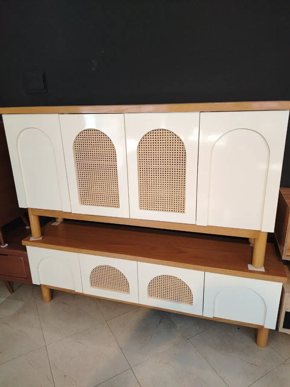 آینه کنسول + میزتلوزیون + جاکفشی + ست کامل|جاکفشی، کمد، دراور|مشهد, بهمن|دیوار