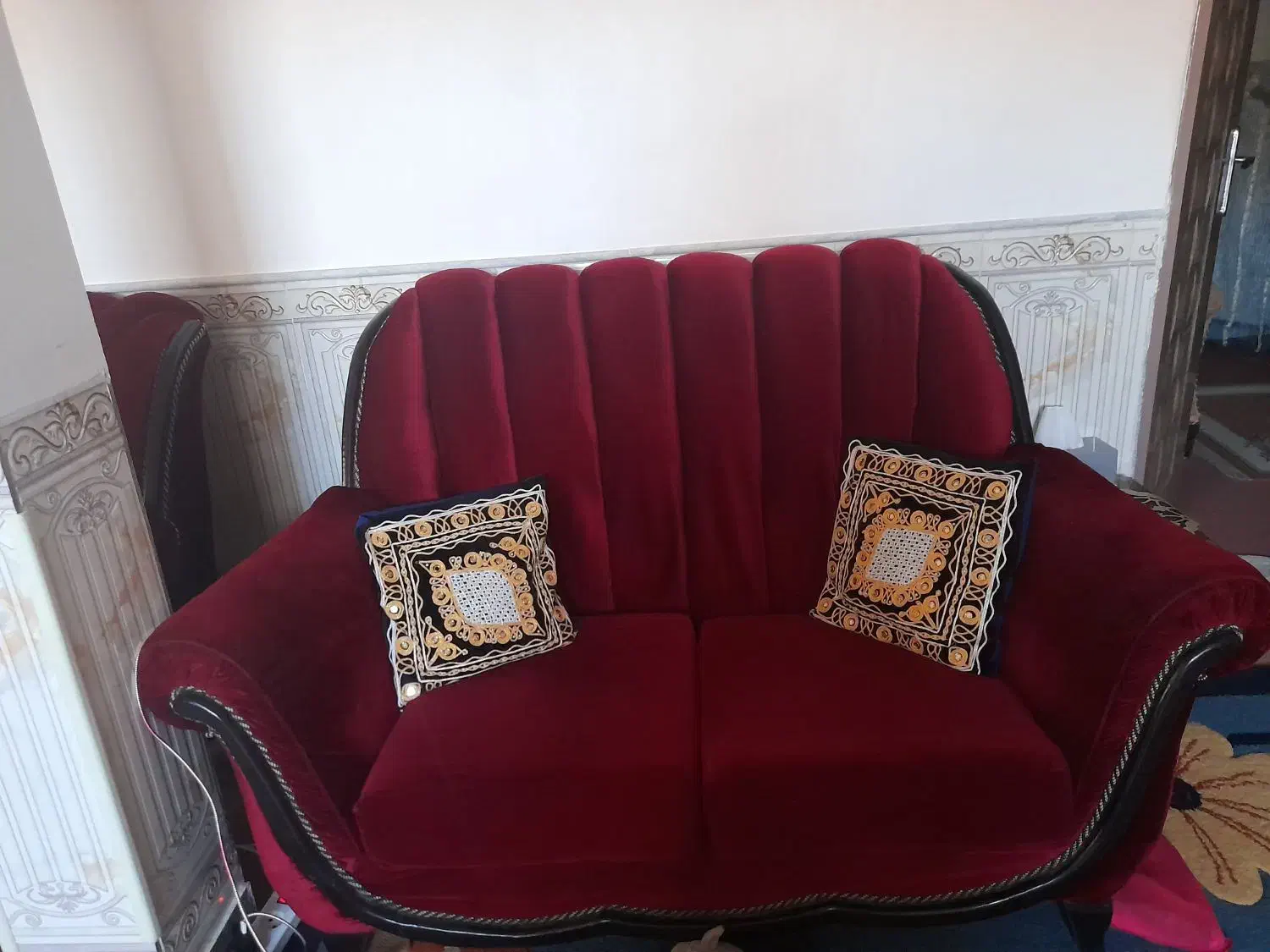 مبل هفت نفره|مبلمان خانگی و میز عسلی|بوئین زهرا, |دیوار