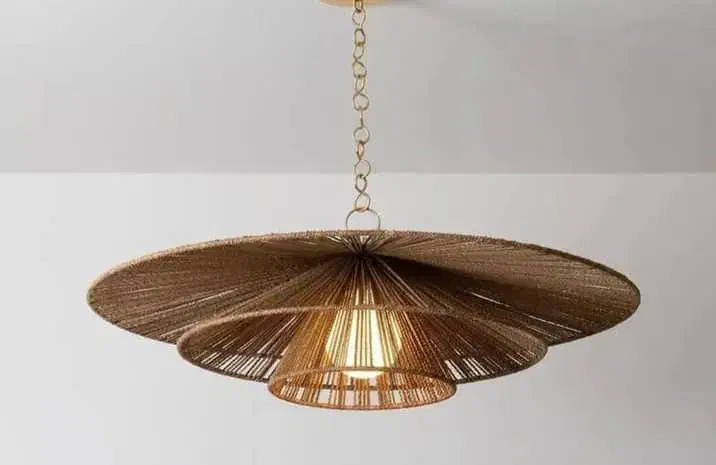 بافت انواع لوستر اباژور رافیار و ظروف رزینی|چراغ خواب و آباژور|رشت, چله خانه|دیوار