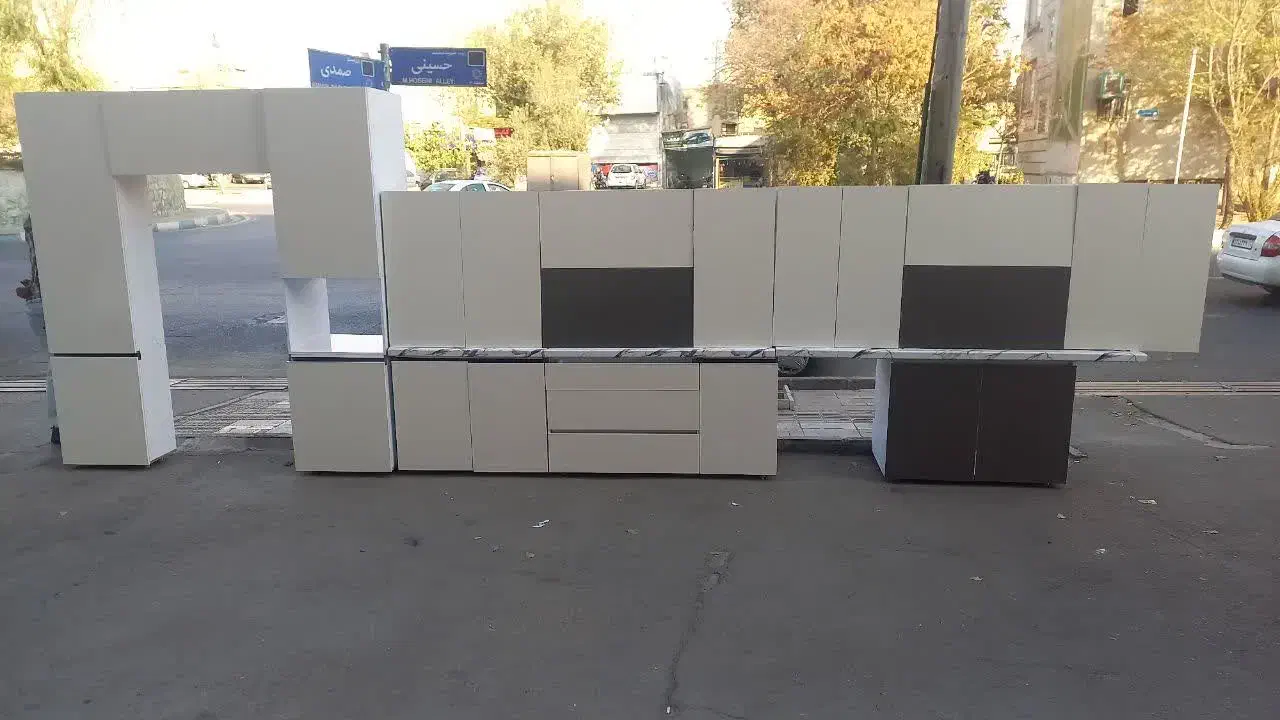 چهار دست کابینت هایگلاس و mdfدر حد نو|مصالح و تجهیزات ساختمان|تهران, خزانه|دیوار