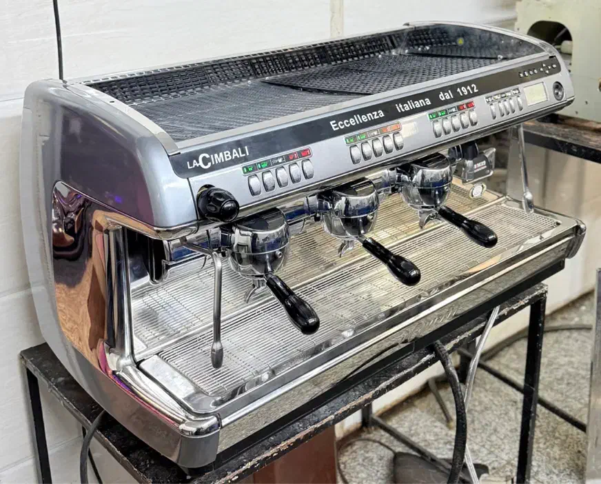 دستگاه اسپرسو ۳ گروپ جیمبالی مدل ام ۳۹ دوساترون|کافیشاپ و رستوران|قم, بنیاد|دیوار