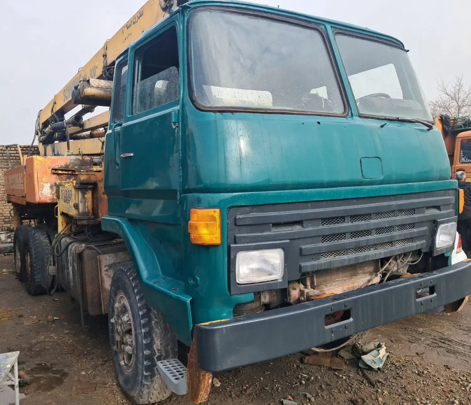 پمپ بتن دکل 28متری شویینگ|خودرو سنگین|چهاردانگه (تهران), |دیوار