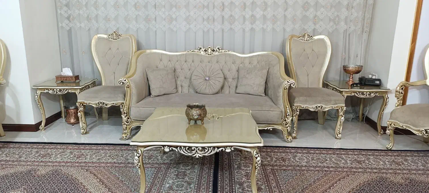 مبل سلطنتی|مبلمان خانگی و میز عسلی|مشهد, جانباز|دیوار